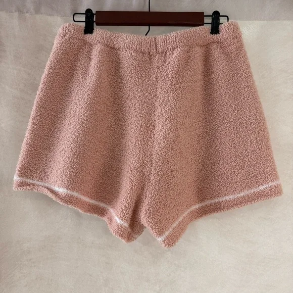 Barefoot Dreams Blush Pink Sweater and Shorts Set - Picture 6 of 16